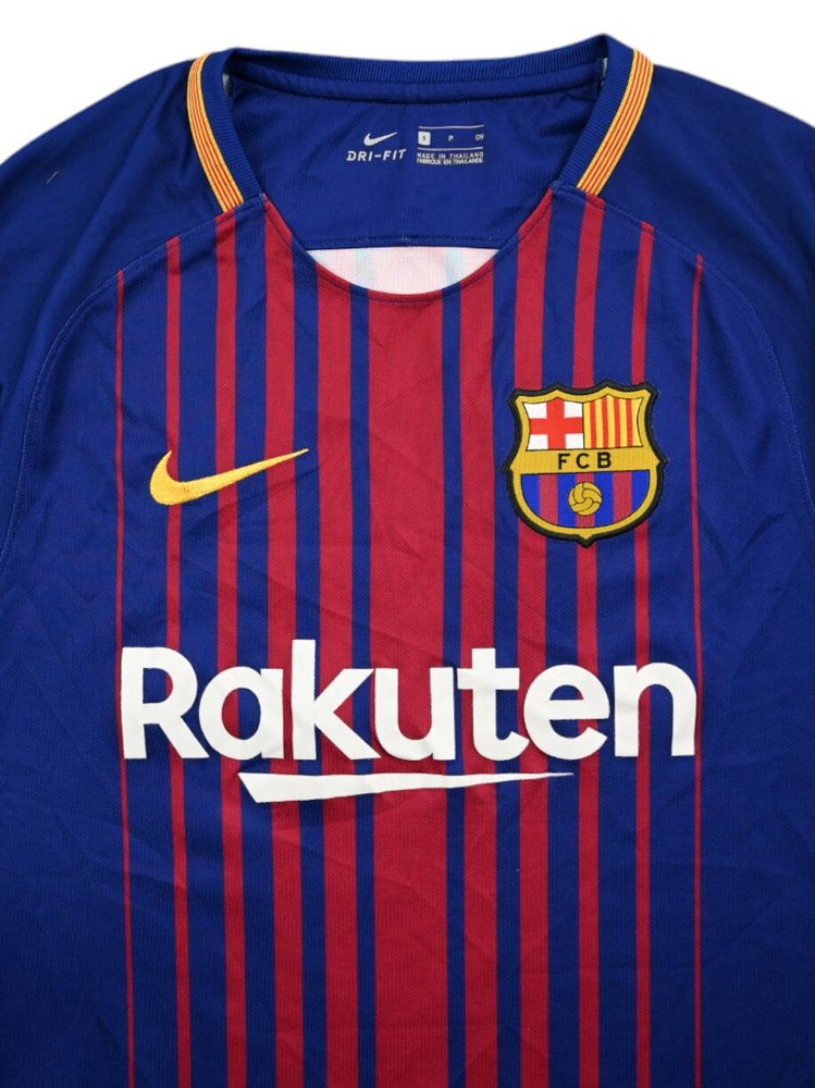 2017-18 FC BARCELONA *A.INIESTA* SHIRT S