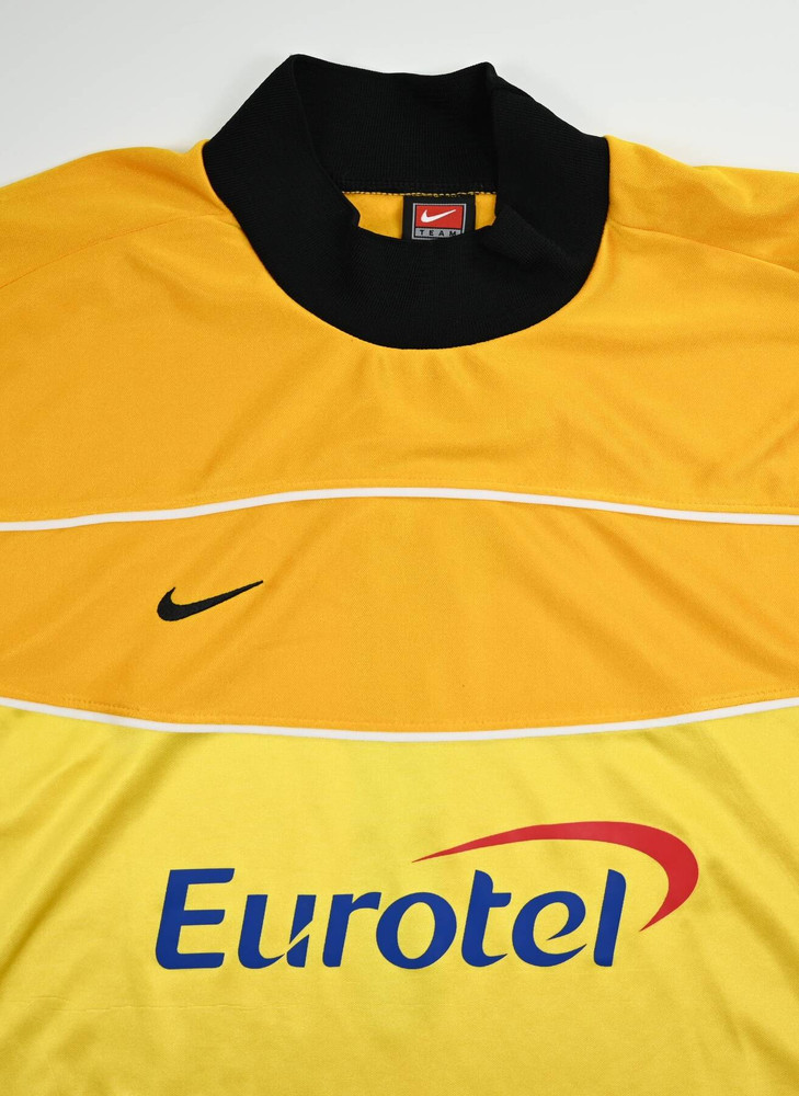 2001-03 SPARTA PRAGUE *SPIT* CL GK MATCH ISSUE LONGSLEEVE SHIRT XXL