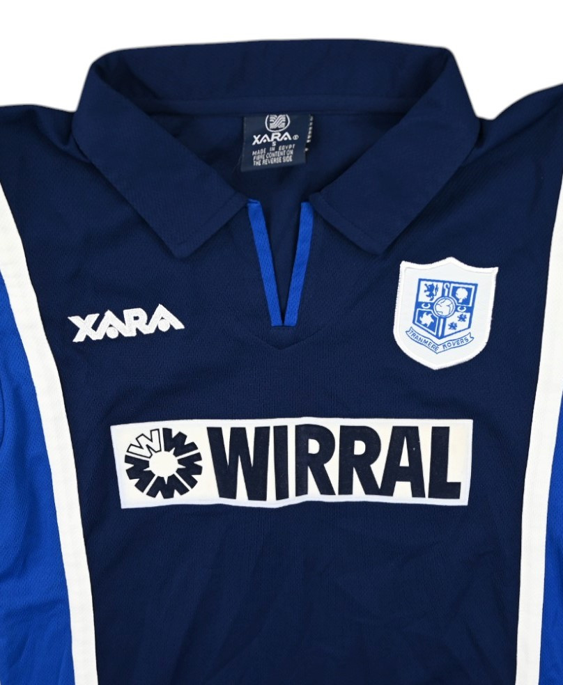 2000-01 TRANMERE ROVERS SHIRT S