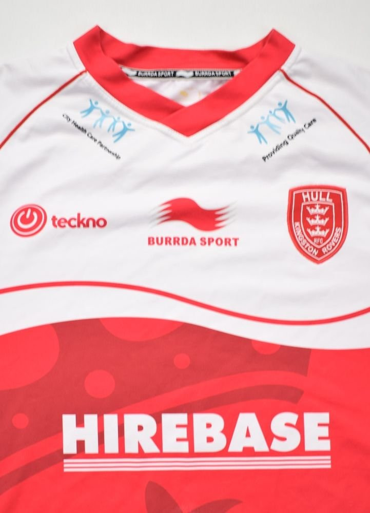 HULL KINGSTON ROVERS RUGBY BURRDA SHIRT M