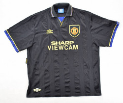 1993-95 MANCHESTER UNITED *SHARPE* SHIRT XXL