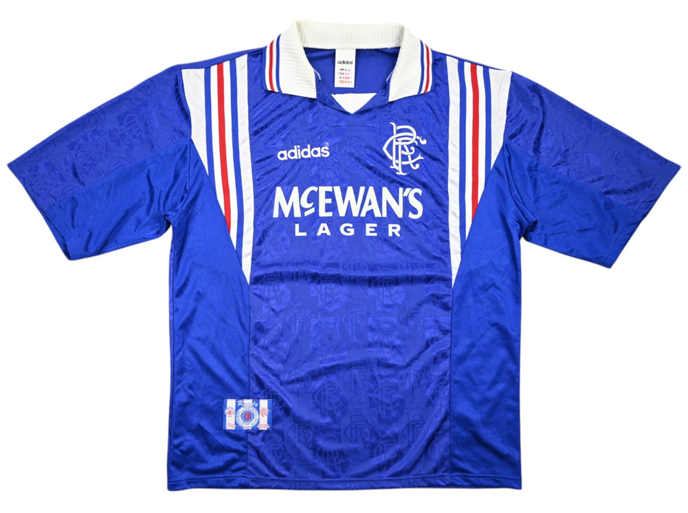 1996-97 GLASGOW RANGERS SHIRT L