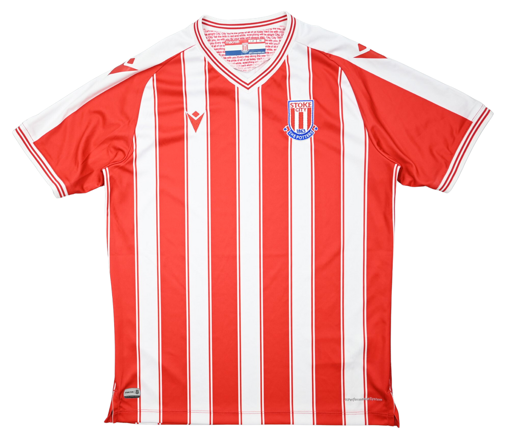 2020-21 STOKE CITY SHIRT XS