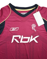 2006-08 BOLTON WANDERERS SHIRT L