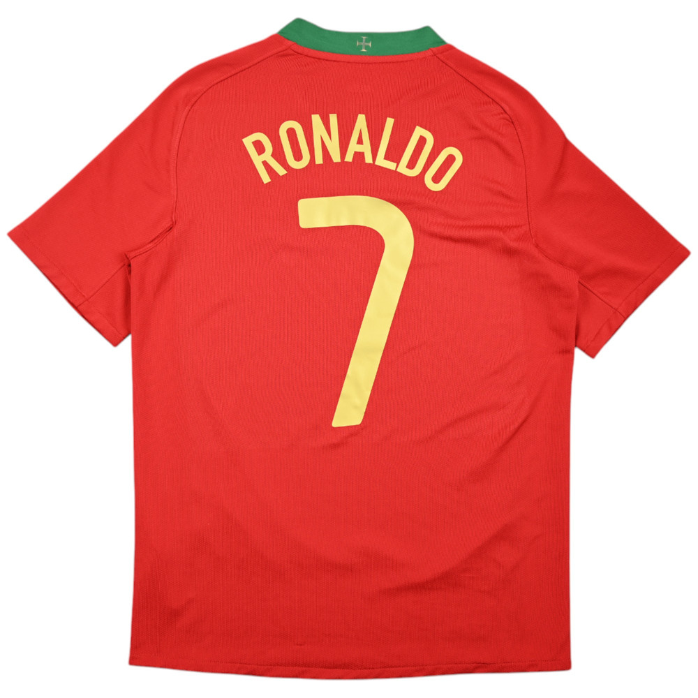 2008-10 PORTUGAL *RONALDO* SHIRT S
