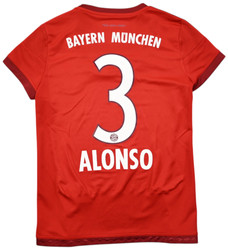 2015-16 BAYERN MUNCHEN *ALONSO* SHIRT WOMENS M