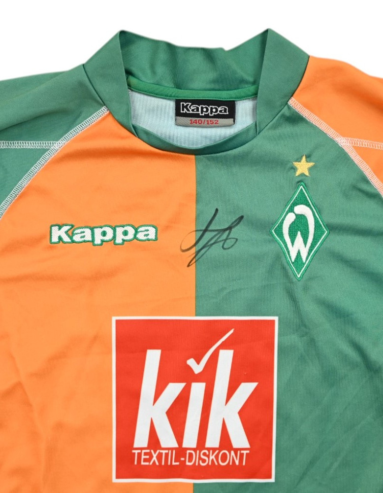 2005-06 WERDER BREMEN *KLOSE* SHIRT XL. BOYS