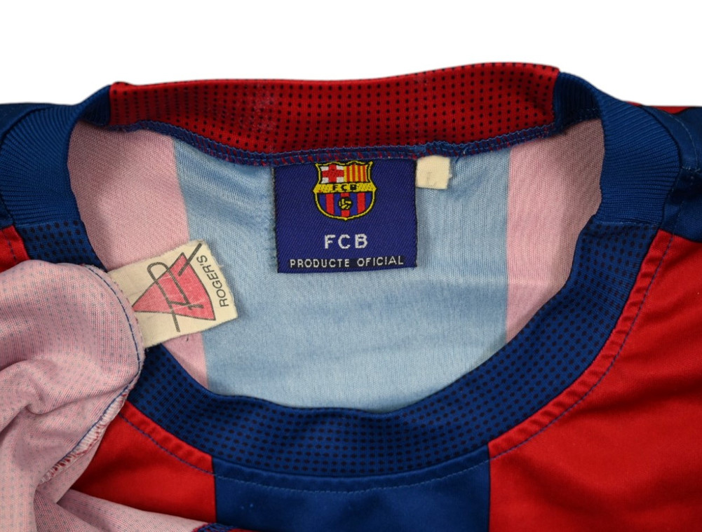 2004-05 BARCELONA *RONALDINHO* SHIRT L