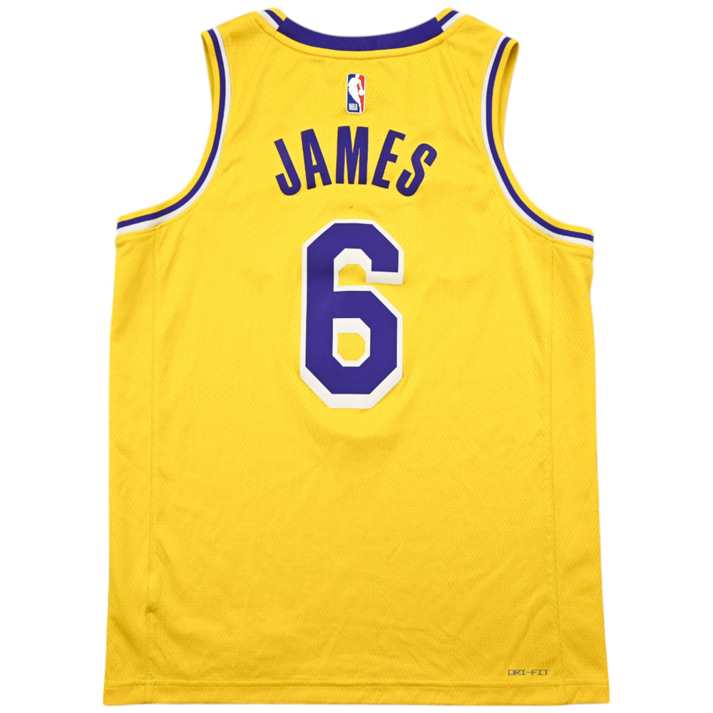 LOS ANGELES LAKERS *JAMES* NBA SHIRT M