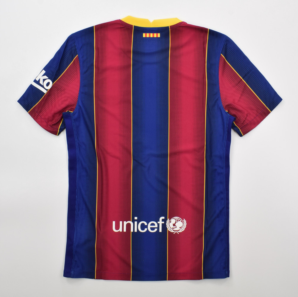 2020-21 FC BARCELONA VAPORKNIT PLAYER ISSUE SHIRT S