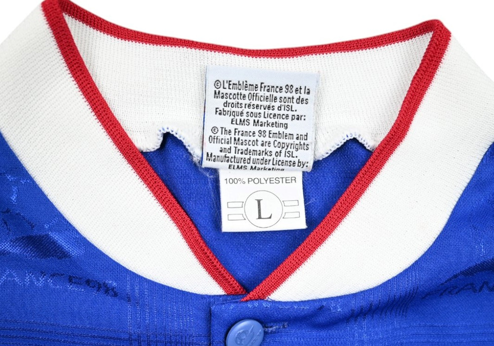 FRANCE 98 COUPE DU MONDE OLDSCHOOL SHIRT L
