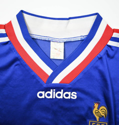 1996 FRANCE U-21 *SAVINI* MATCH WORN KOSZULKA XL