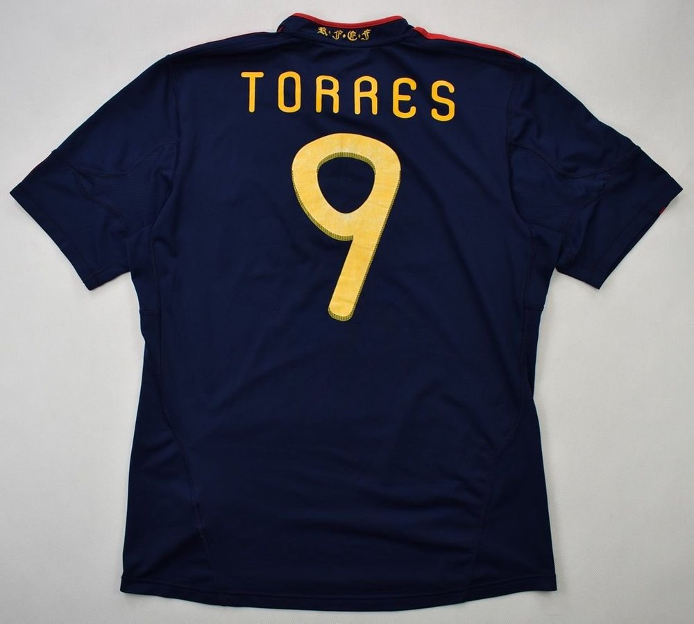 2010-11 SPAIN *TORRES* SHIRT L