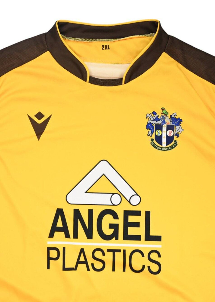 2021-22 SUTTON UNITED SHIRT XXL