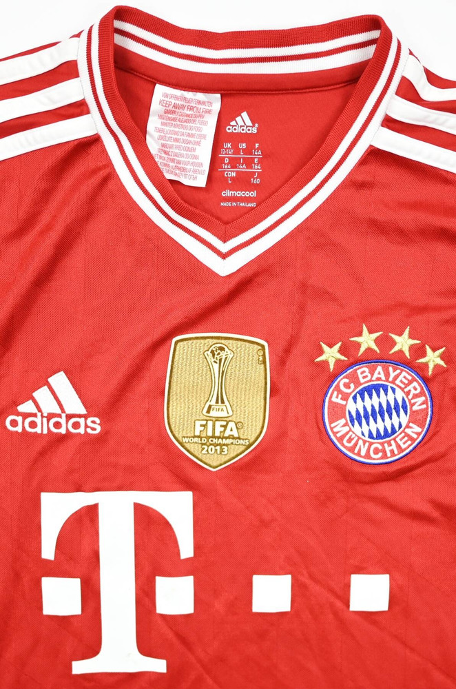 2013-14 BAYERN MUNCHEN SHIRT L. BOYS