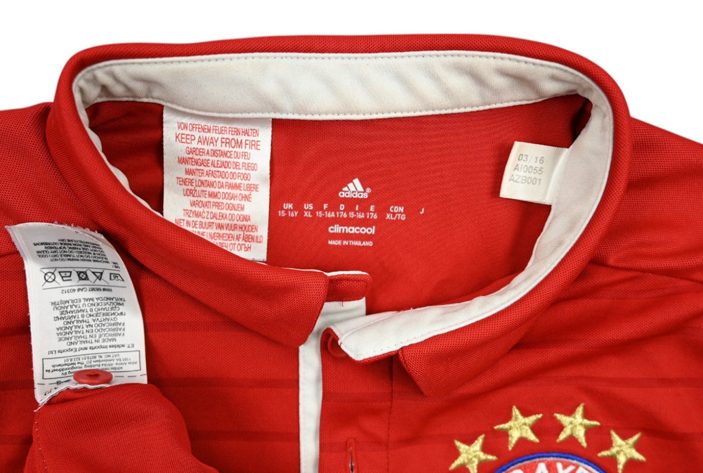 2016-17 BAYERN MUNCHEN *THIAGO* KOSZULKA XL. BOYS 