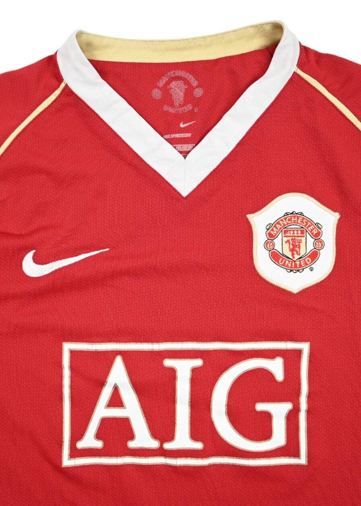 2006-07 MANCHESTER UNITED SHIRT L. BOYS