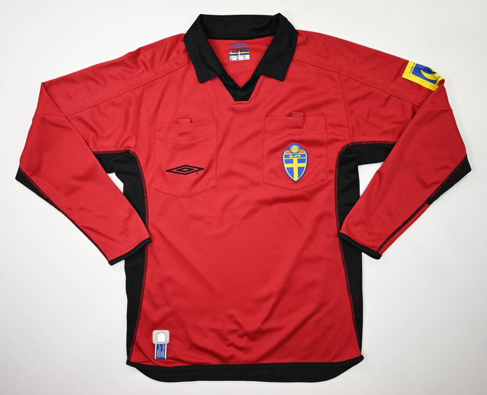 SWEDEN REFEREE LONGSLEEVE KOSZULKA S