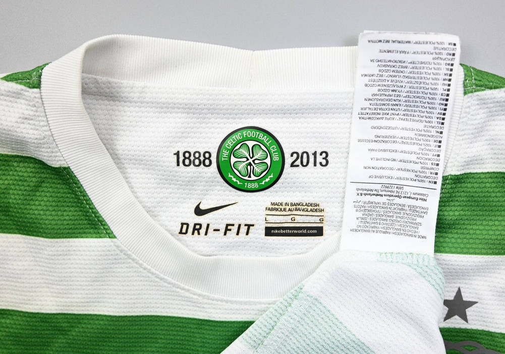 2012-13 CELTIC GLASGOW *SAMARAS* SHIRT L