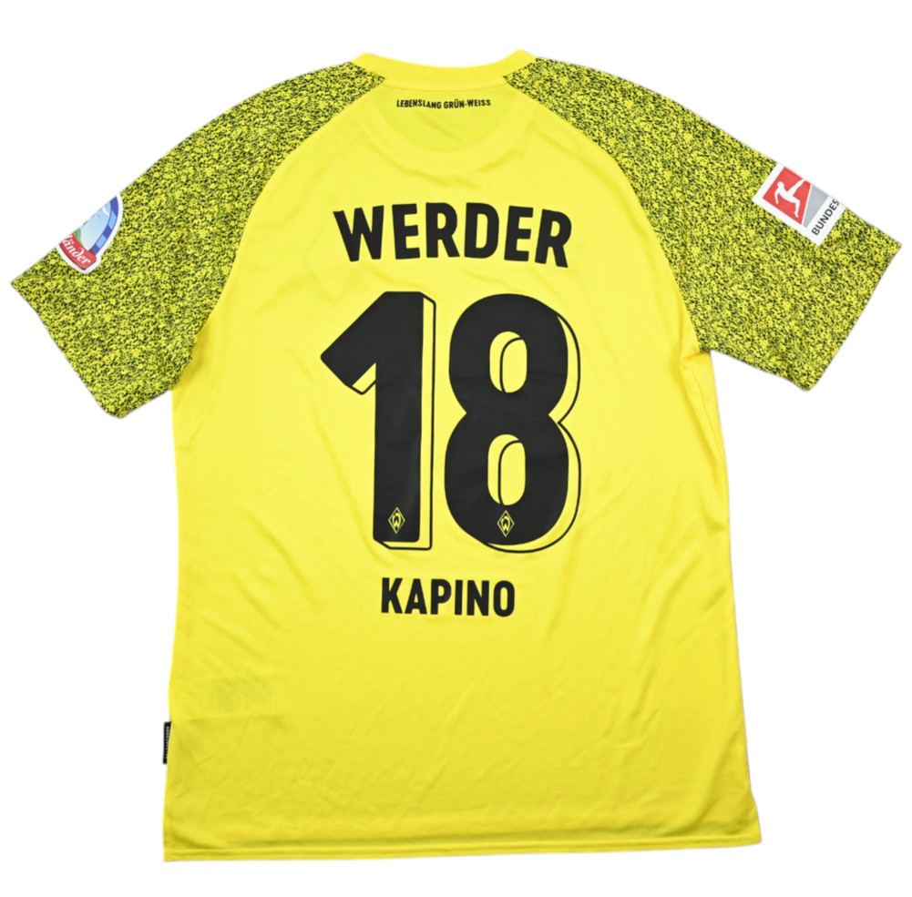 2021-22 WERDER BREMEN *KAPINO* GOALKEEPER SHIRT XL
