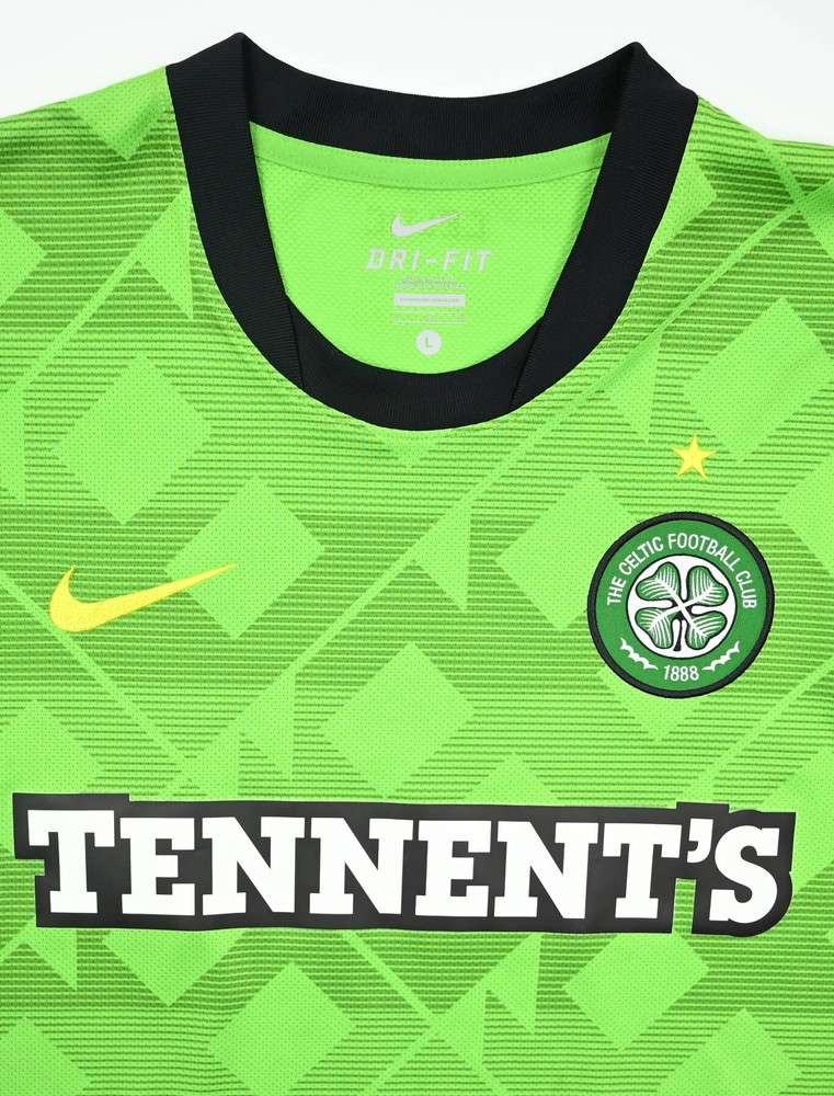 2010-11 CELTIC GLASGOW SHIRT L