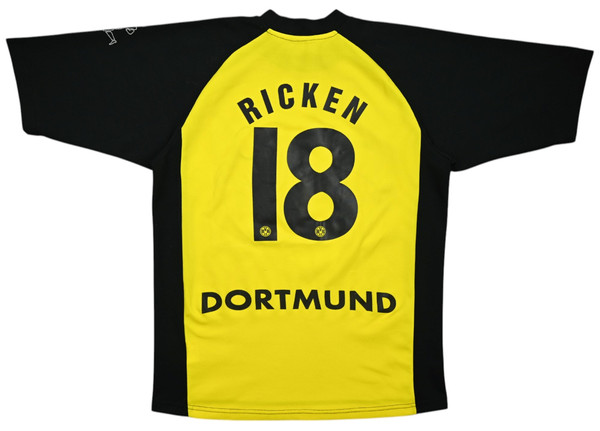 2001-02 BORUSSIA DORTMUND *RICKEN* SHIRT S