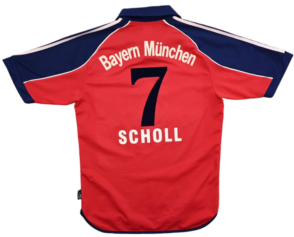 1999-01 BAYERN MUNCHEN *SCHOLL* KOSZULKA S