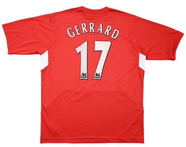 2004-06 LIVERPOOL *GERRARD* SHIRT L
