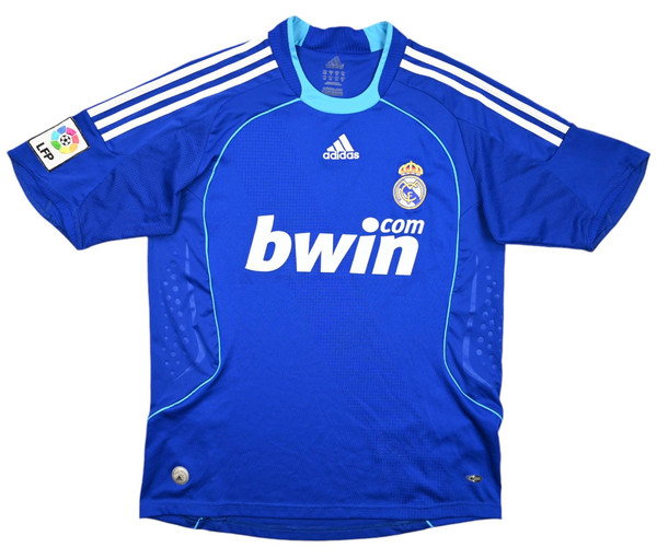 2008-09 REAL MADRID SHIRT S/ XL. BOYS