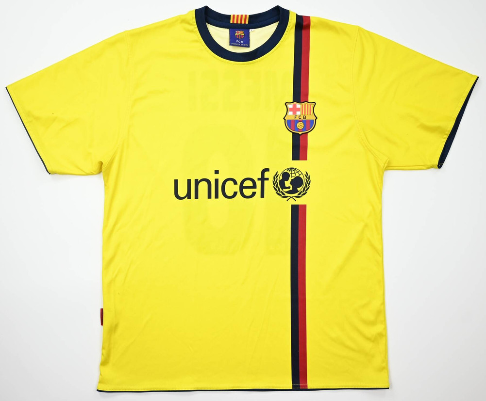 2009-10 FC BARCELONA *MESSI* SHIRT L