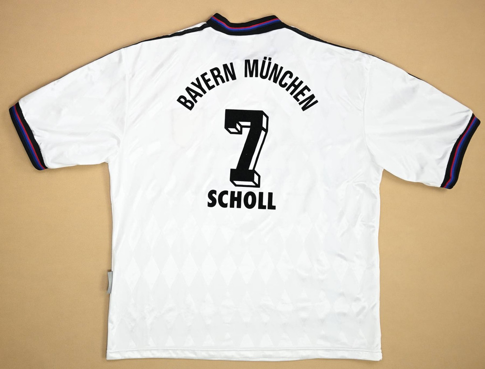 1996-98 BAYERN MUNCHEN *SCHOLL* SHIRT XL