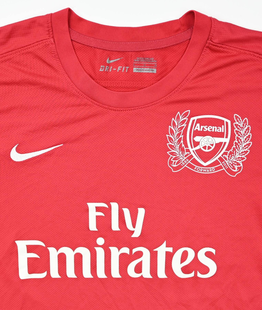 2011-12 ARSENAL LONDON SHIRT WOMENS L