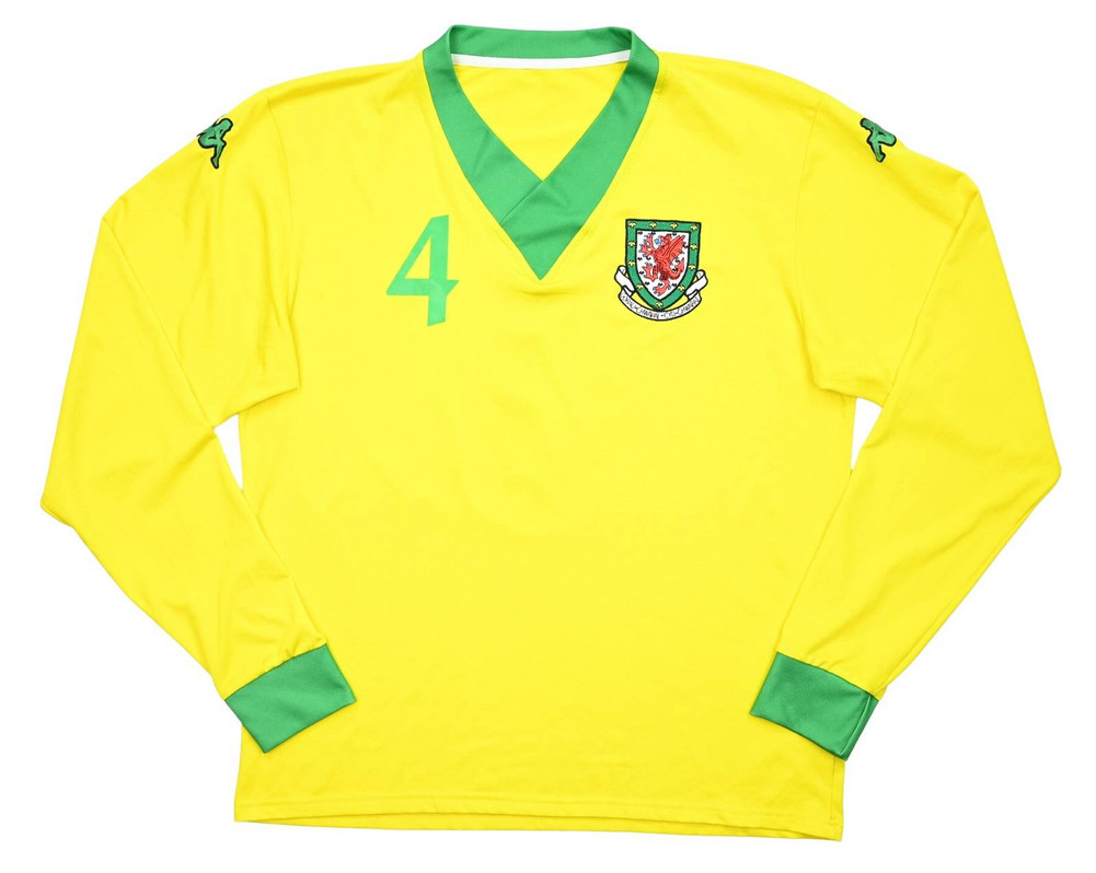 2006-07 WALES #4 LONGSLEEVE SHIRT XXL