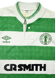 1987-89 CELTIC GLASGOW SHIRT M