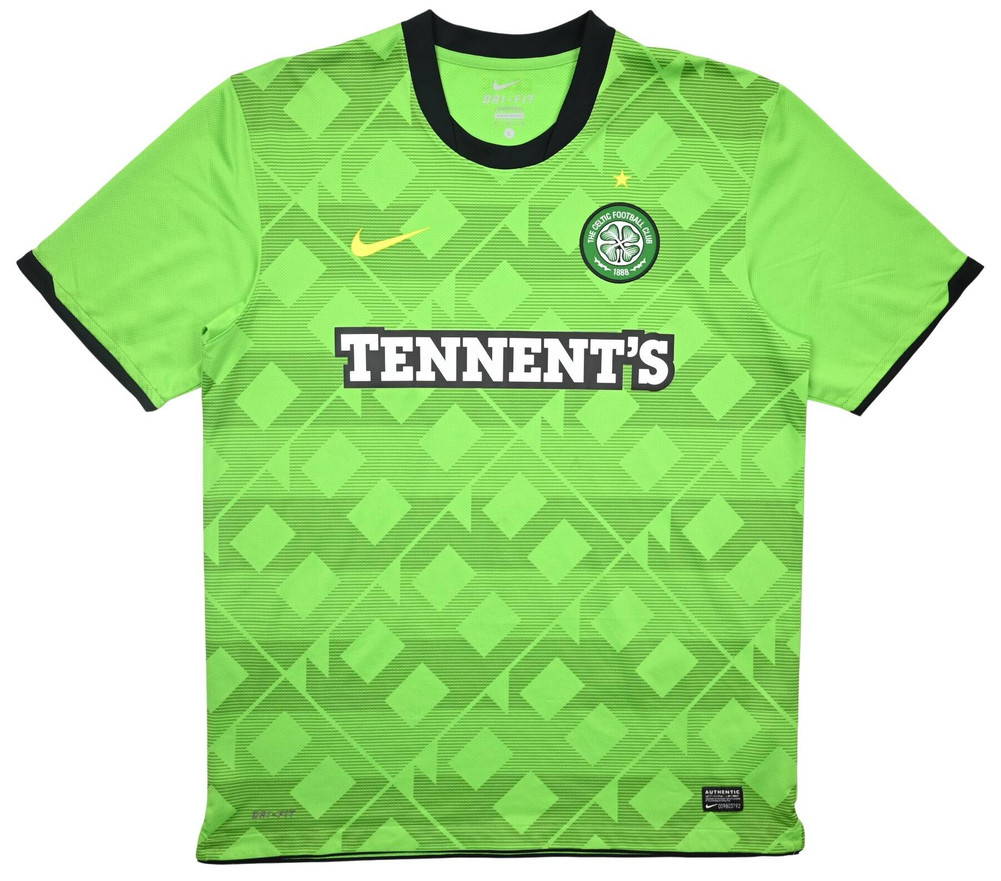 2010-11 CELTIC GLASGOW SHIRT L