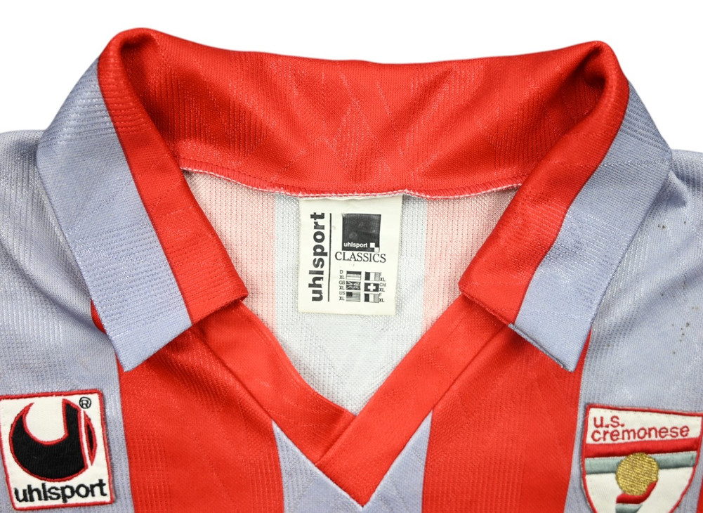 1992-95 CREMONESE LONGSLEEVE SHIRT XL Match Issue