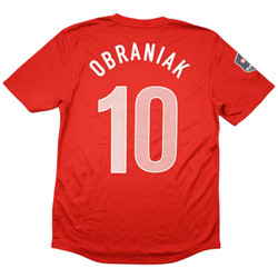 2012-13 POLAND *OBRANIAK* MATCH ISSUE SHIRT S