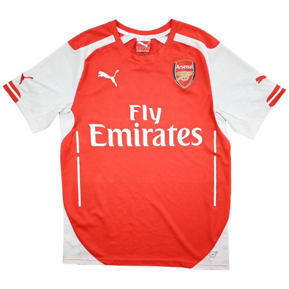 2014-15 ARSENAL LONDON SHIRT XS