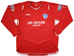 2010-11 PETERHEAD FC LONGSLEEVE SHIRT XL