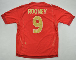2006-08 ENGLAND *ROONEY* SHIRT L