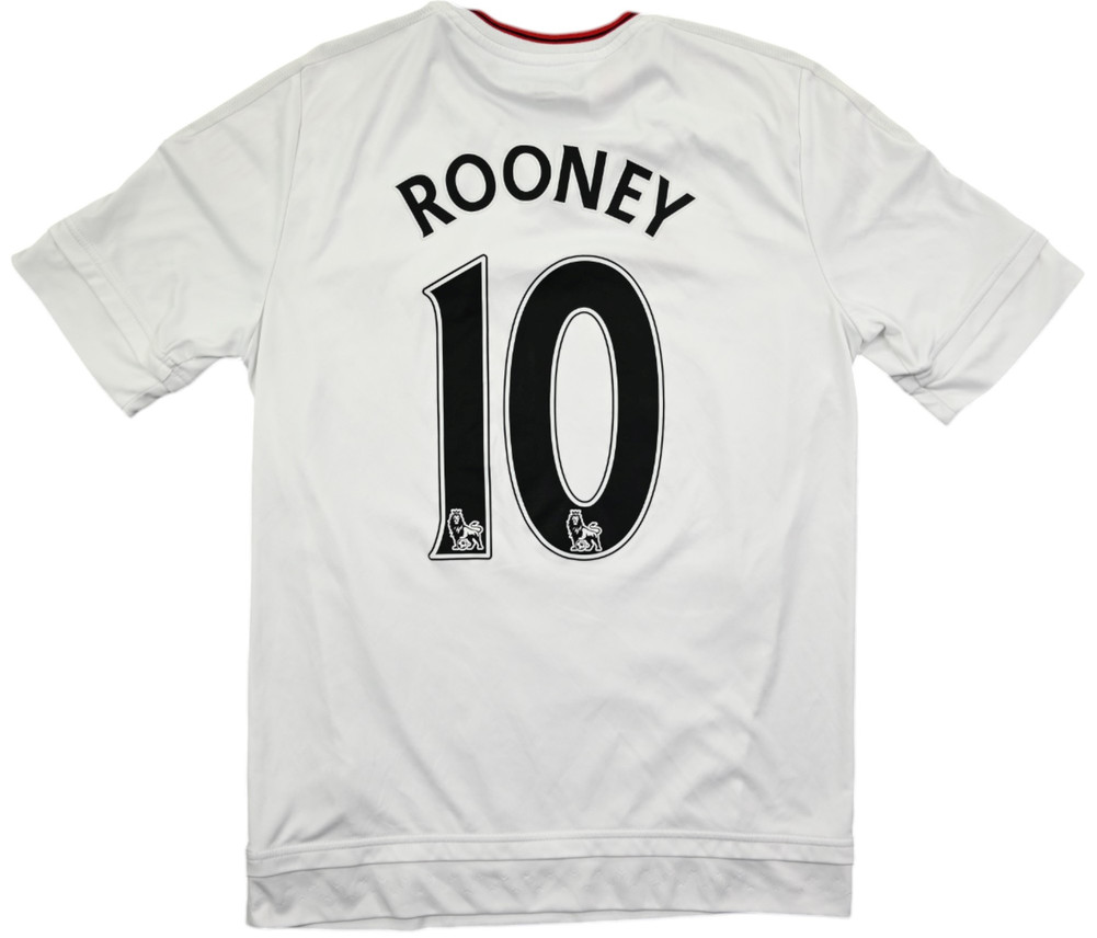 2015-16 MANCHESTER UNITED *ROONEY* SHIRT XL. BOYS/S