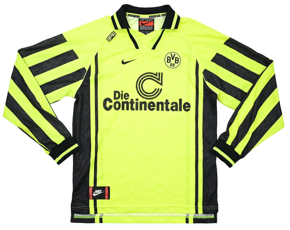 1996-97 BORUSSIA DORTMUND LONGSLEEVE XL. BOYS 