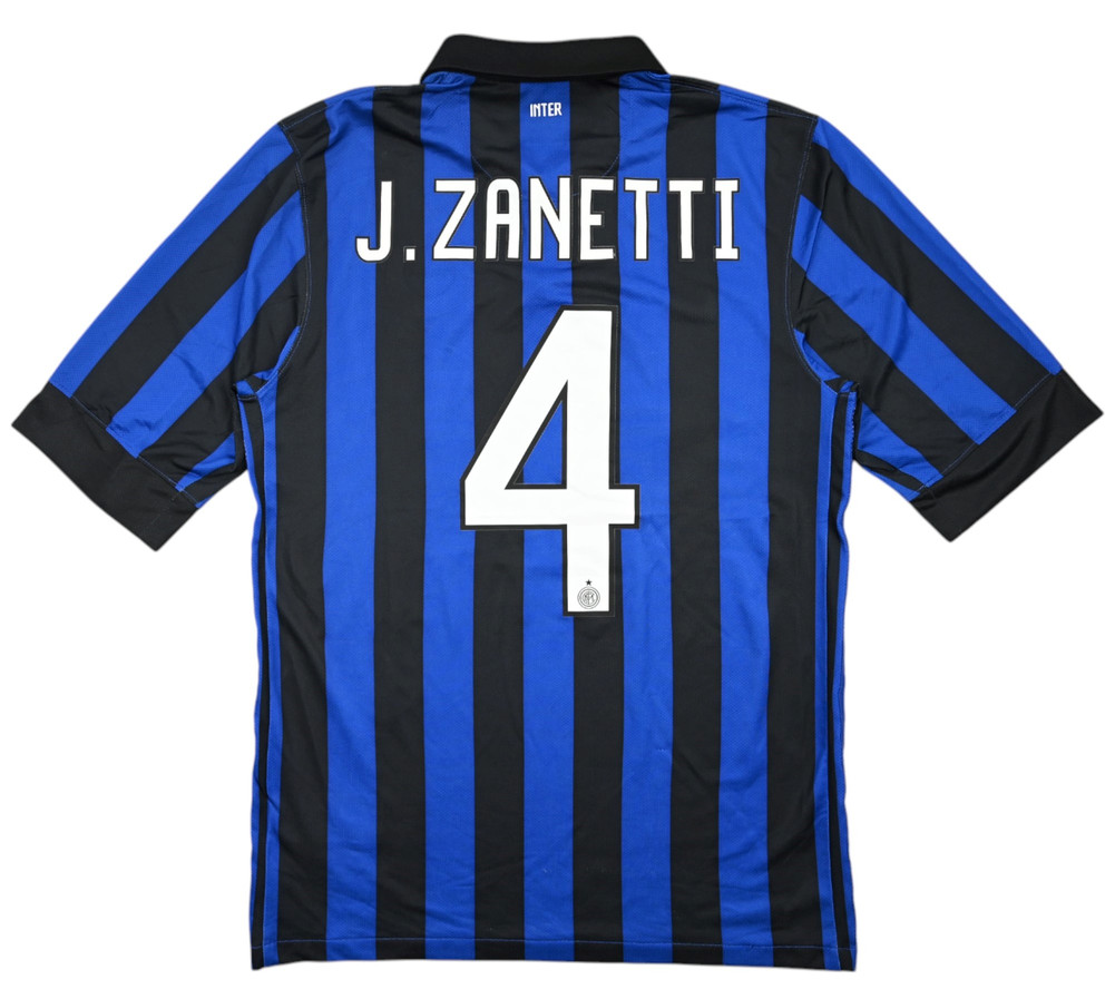 2011-12 INTER MILAN *J. ZANETTI* KOSZULKA S