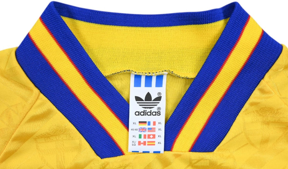 1994-96 SWEDEN #10 MATCH ISSUE LONGSLEEVE SHIRT XL