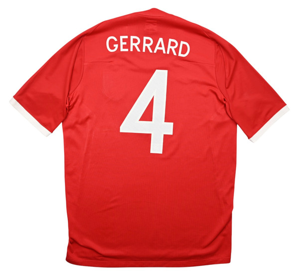 2010-11 ENGLAND *GERRARD* SHIRT L