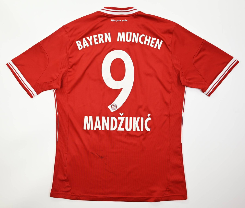 2013-14 BAYERN MUNCHEN *MANDZUKIC* SHIRT XL. BOYS