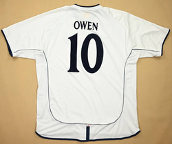 2001-03 ENGLAND *OWEN* VS GERMANY SHIRT XXL