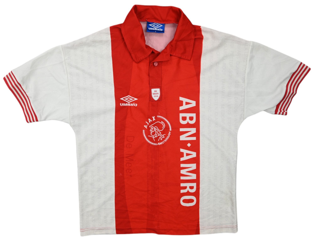 1995-96 AJAX AMSTERDAM SHIRT S