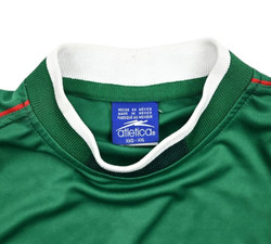 2001-02 MEXICO SHIRT XXL