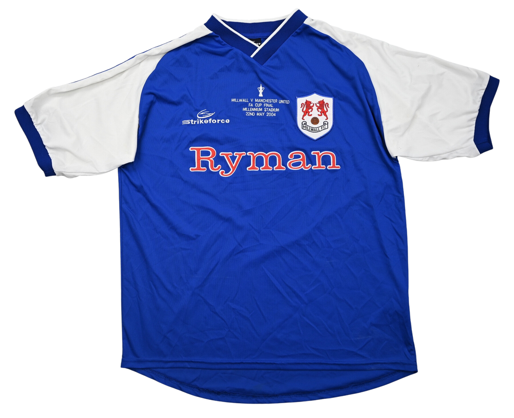 2003-04 MILLWALL FC FA CUP FINAL 2004 KOSZULKA L